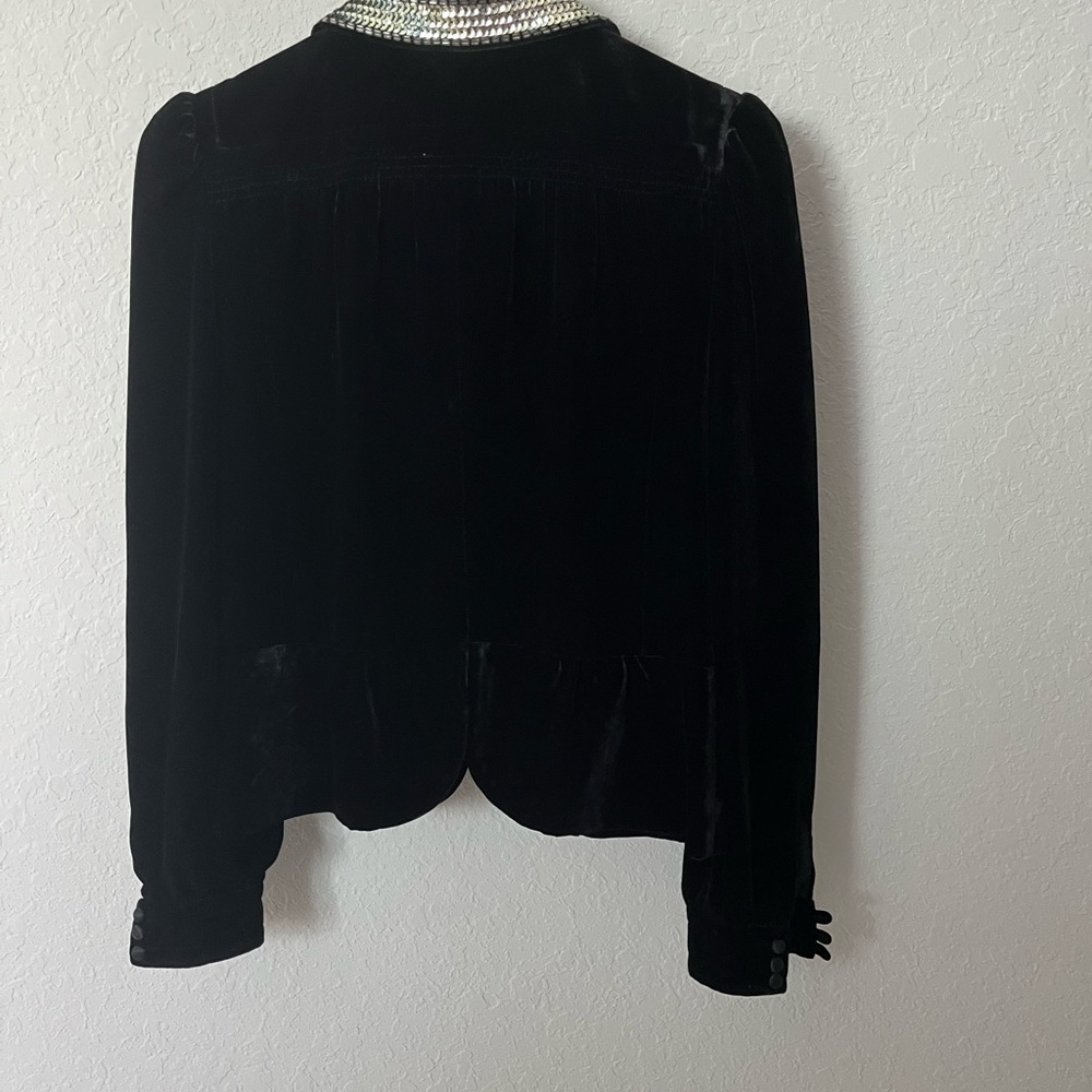 Woman’s Juicy Couture 
Black Velvet Blazer - Picture 8 of 9